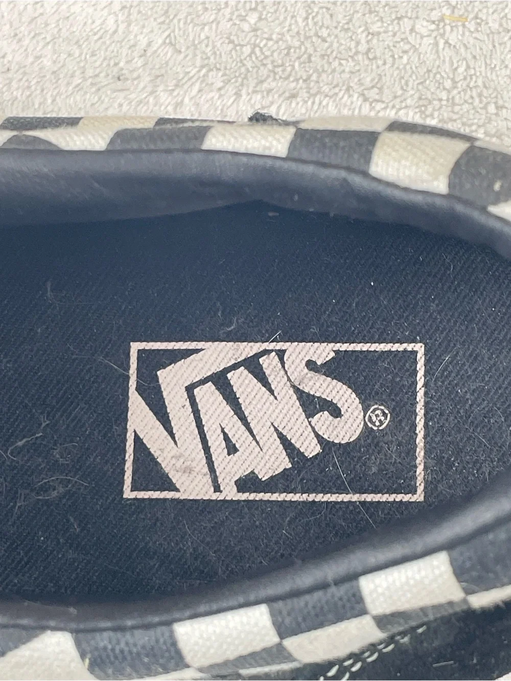 Vans Black and White Checkerboard Unisex Old Skool Sneakers